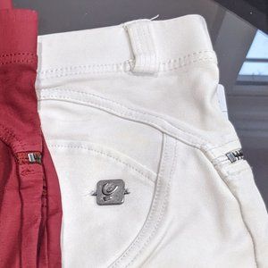 Mega flattering Freddy matte pleather skinny pant